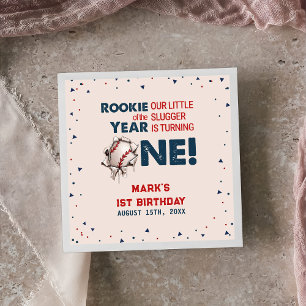 Baseball 1. Geburtstag Party Napkins Serviette