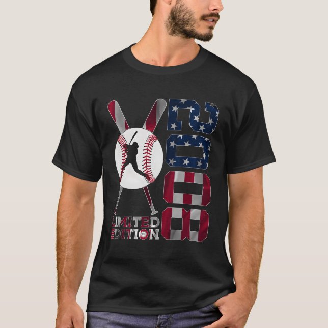Baseball 2008 T-Shirt (Vorderseite)