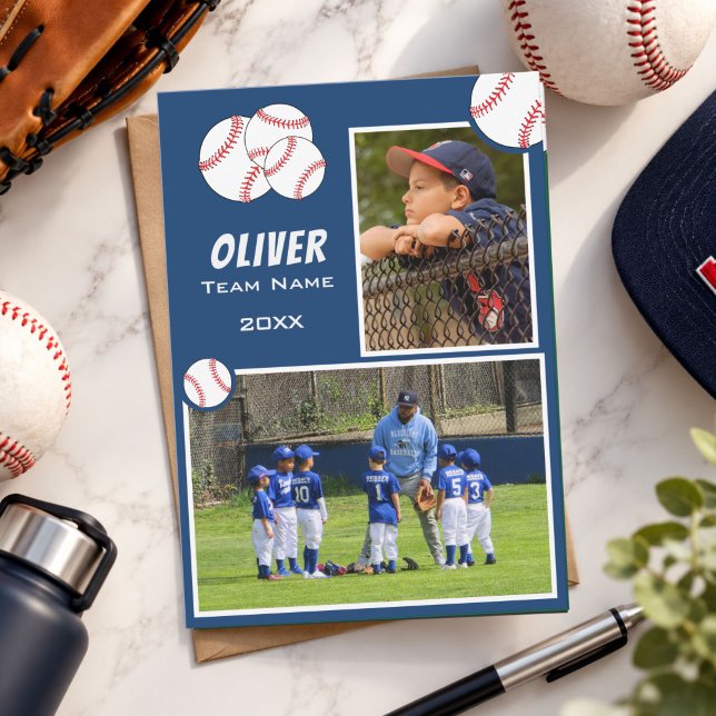 Baseball 2 Foto-Memory-Mate-Karte (Von Creator hochgeladen)