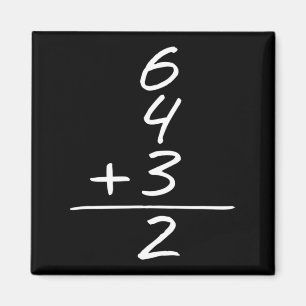 Baseball 6 4 3 Doppelspiel - Zwei Design Magnet
