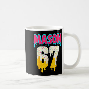 Baseball 6 7 Eis Drip Nummer 67 Lustige Sechs Se Kaffeetasse