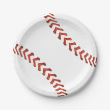 Baseball 7 Zoll-Pappteller