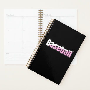 Baseball Abstrakt Swish - Giro Word Art Planer