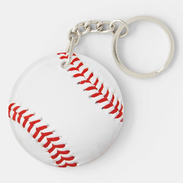 Baseball-Acrylic-Schlüsselanhänger Schlüsselanhänger (Rückseite)