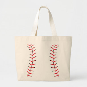 Baseball ähnelt Sportart Baseball-Thema Jumbo Stoffbeutel