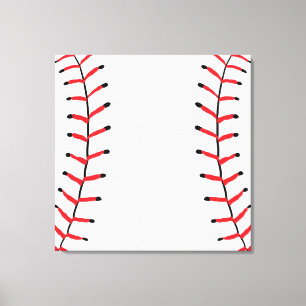 Baseball ähnelt Sportart Baseball-Thema Leinwanddruck