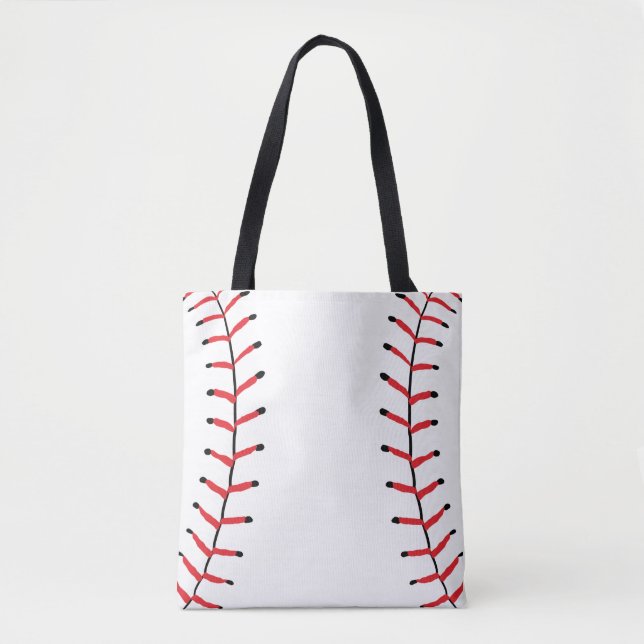 Baseball ähnelt Sportart Baseball-Thema Tasche (Vorderseite)