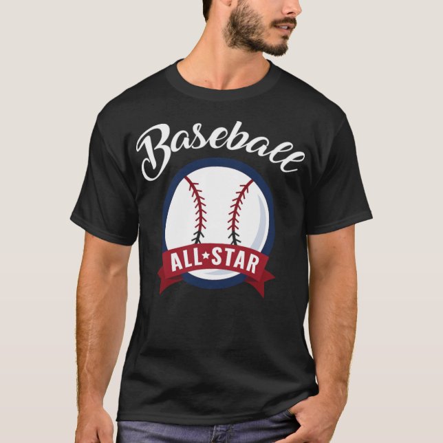 Baseball All Baseball schwingt Baseball T-Shirt (Vorderseite)