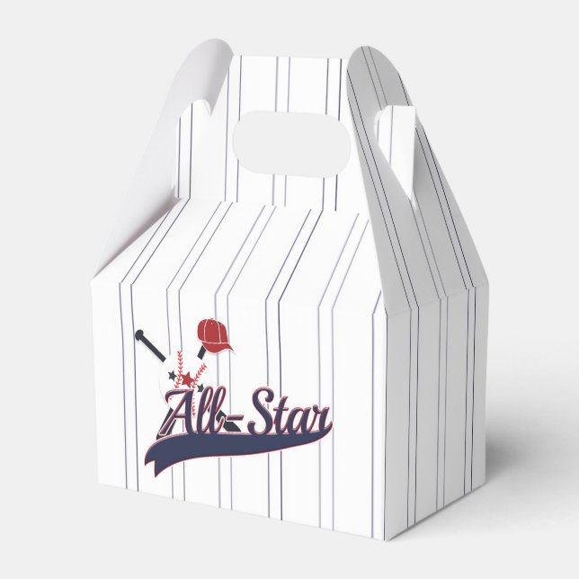 Baseball ALL-STAR Sport Custom Personalisiert Geschenkschachtel (Vorderseite)