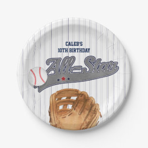 Baseball ALL-STAR Sport Custom Personalisiert Pappteller