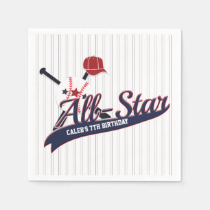 Baseball ALL-STAR Sports Custom Personalisiert Par Serviette