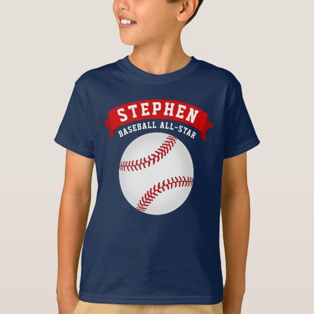 Baseball All-Star T-Shirt (Vorderseite)