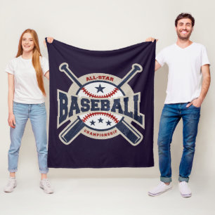 Baseball All-Star-Team Sportarten Fleecedecke