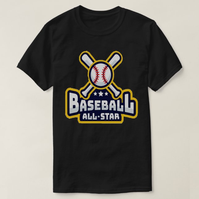 BaseBall AllStar T-Shirt (Design vorne)