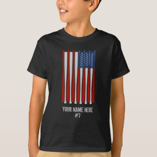 Baseball America (USA) Personalisierter T - Shirt