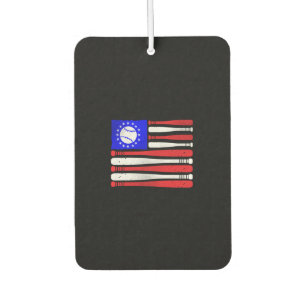 Baseball-Amerikanische Flagge für Baseball-Spieler Autolufterfrischer