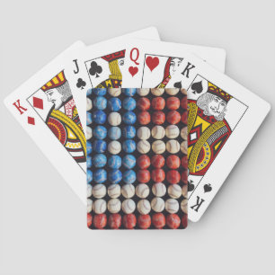 Baseball-Amerikanische Flagge Spielkarten