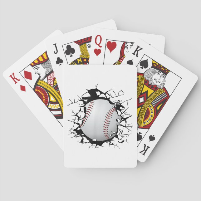 Baseball Apparel - Baseball Spielkarten (Rückseite)