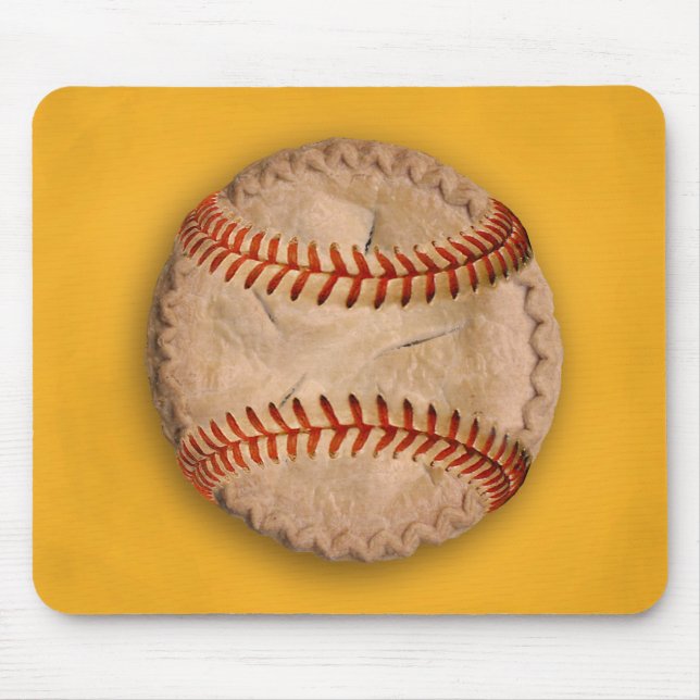 Baseball Apple Pie Mouse Pad Mousepad (Vorne)