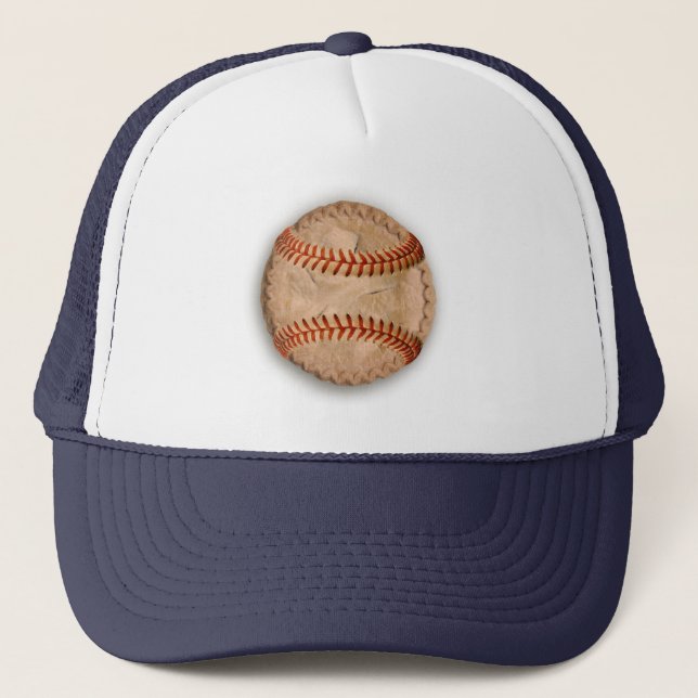 Baseball Apple Pie Truckerkappe (Vorderseite)