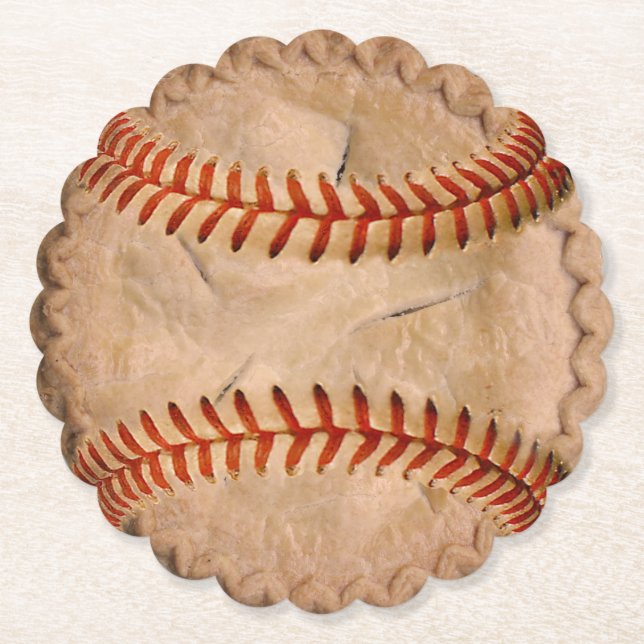 Baseball Apple Pie Untersetzer (Vorderseite)