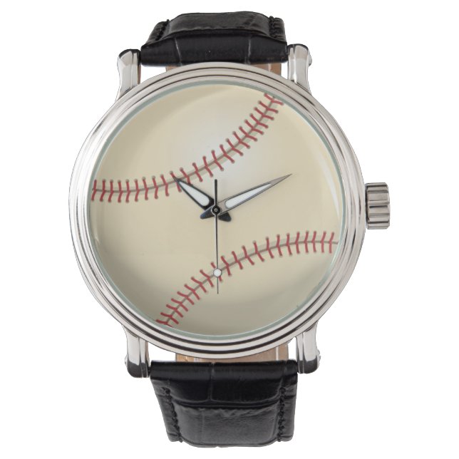Baseball Armbanduhr (Vorderseite)