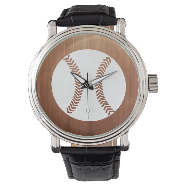 Baseball Armbanduhr (Vorderseite)