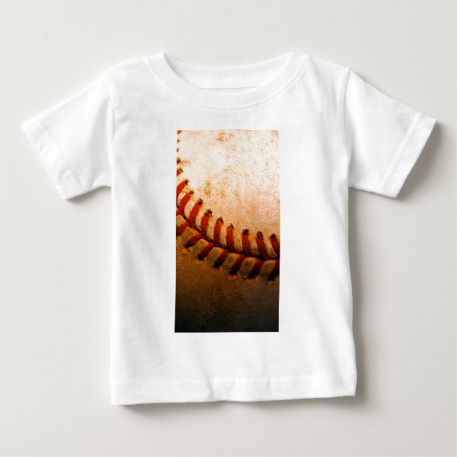 Baseball Art Baby T-shirt (Vorderseite)