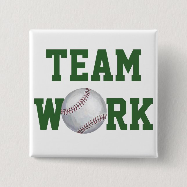 Baseball Art Team Button (Vorderseite)