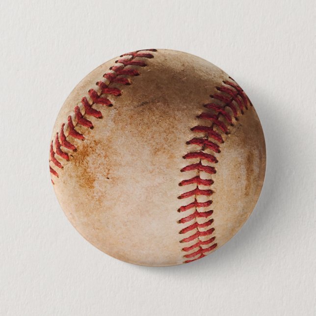 Baseball Artwork Button (Vorderseite)