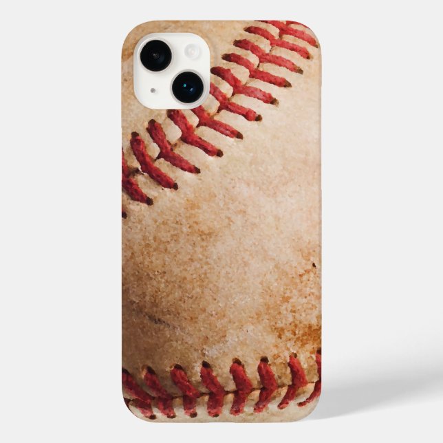 Baseball Artwork Case-Mate iPhone 14 Plus Hülle (Rückseite)