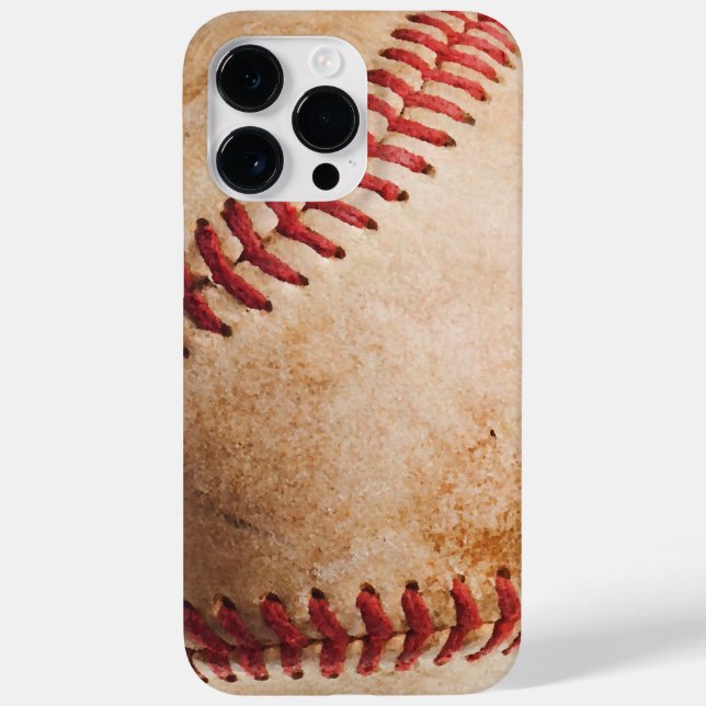 Baseball Artwork Case-Mate iPhone 14 Pro Max Hülle (Rückseite)