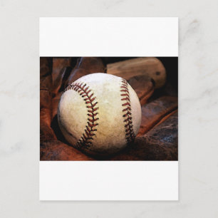 Baseball Artwork Postkarte