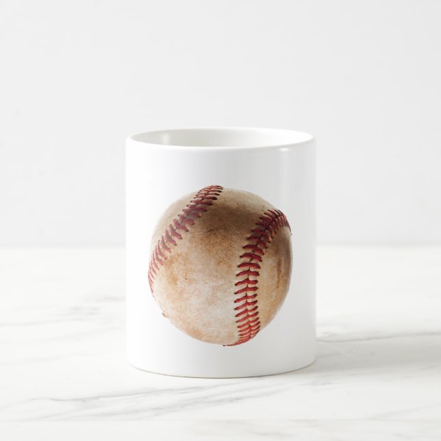Baseball Artwork Vintag Kaffeetasse (Mittel)