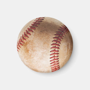Baseball Artwork Vintag Magnet