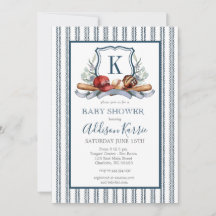 Baseball Baby-Dusche