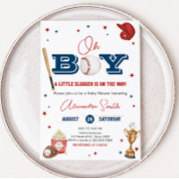 Baseball Baby-Dusche
