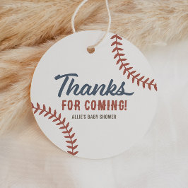 Baseball Baby Shower Favor Tags Geschenkanhänger