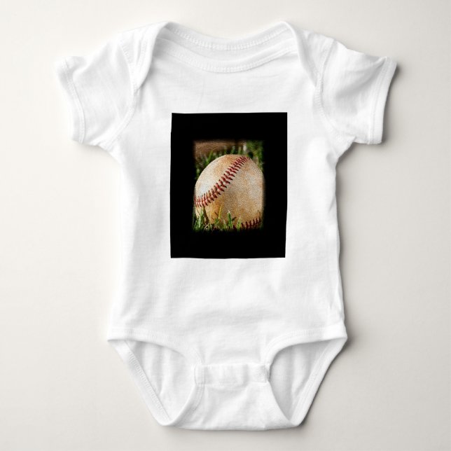 Baseball Baby Strampler (Vorderseite)