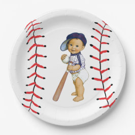 Baseball-Babyparty-Pappteller Pappteller