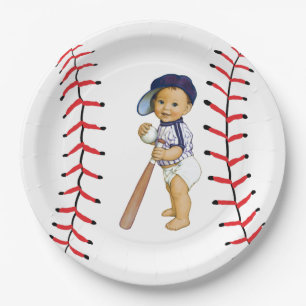Baseball-Babyparty-Pappteller Pappteller
