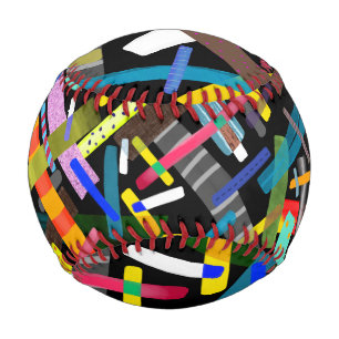 Baseball-Ball der abstrakten Kunst Baseball