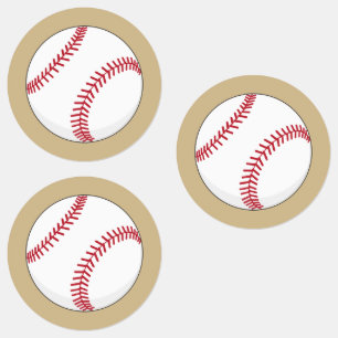 Baseball Ball Etiketten