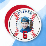 Baseball Ball Kids Sports Geburtstags-Foto Karte<br><div class="desc">Baseball Ball Kids Sports Geburtstagskarte. Niedliche und lustige Sport Geburtstagskarte für jemanden,  der Baseball Lieben. Baseball-Geburtstagskarte mit individuellem Foto,  Name und Alter. Fügen Sie Ihren Text auf der Rückseite der Karte hinzu.</div>