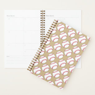 Baseball-Ball-Muster Planer