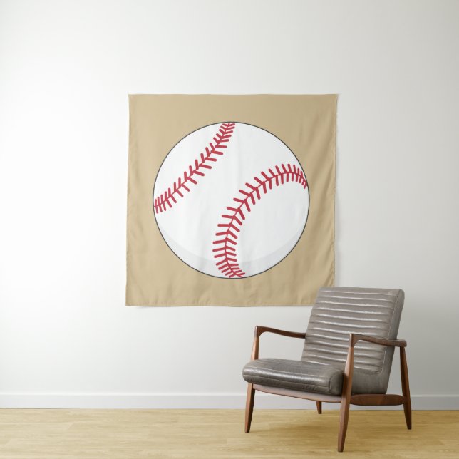 Baseball Ball Wandteppich (Beispiel)
