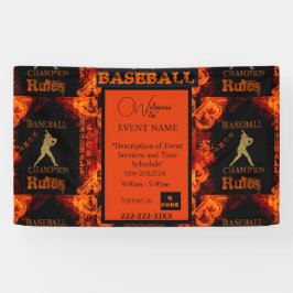 BASEBALL BANNER