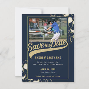 Baseball Bar Mitzvah Save the Date