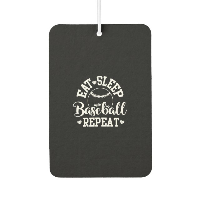 Baseball Baseball Bat Baseball Spieler Baseball Autolufterfrischer (Vorderseite)