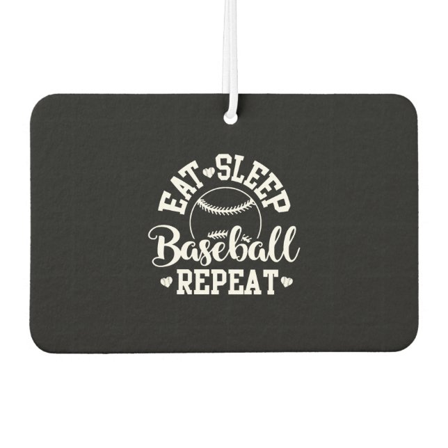 Baseball Baseball Bat Baseball Spieler Baseball Autolufterfrischer (Vorderseite)